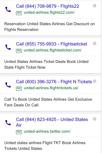 PPC FOR FLIGHT BOOKING AIRLINES CALLS